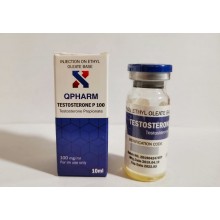 Q-Pharm Тестостерон Пропионат Testosterone P100 (10мл/100мг) Китай